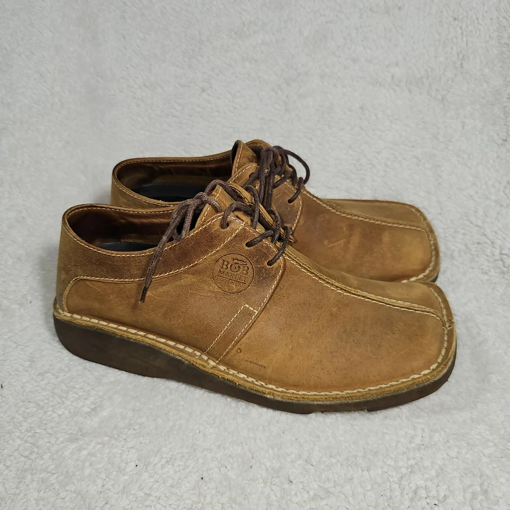 Vintage Bob Marley Brand Low Top Leather Shoe Size 7.5 - Picture 7 of 16